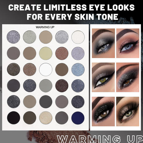 UCANBE 86 Colors Eyeshadow Makeup Palette + 15 Brushes Set - Highly Pigmented Long Lasting Makeup Kit
