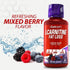 iSatori L-Carnitine 1500 Liquid with Acetyl L-Carnitine, Stimulant Free Energy, Keto-Friendly, Mixed Berry Flavor (24