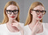 REAVEE 2 Pack Oprah Style Oversized Reading Glasses | Blue Light Blocking for Women and Men | Stylish Retro Square