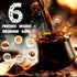 IBetIt 6 Immunity,30 Organic Mushroom Coffee with Adaptogenic Mushrooms(Cordyceps, Reish, King Trumpet, Shitake, Turkey