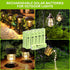Porvoo AA Ni-MH 600mAh 1.2V Rechargeable Batteries, AA Solar Batteries for Outdoor Solar Lights, Garden Lights, String Lights (12Pack AA)