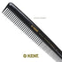 Kent SPC81 Salon-Style Dressing Cutting Comb, Professional Barber Haircut Comb for All Hair Types