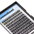 120pcs D Curl Individual Wide Stem Cluster DIY Eyelashes Extensions - Mixed Lengths for Dramatic Volume