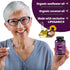 Zinc Supplement 50mg, Immune Support & Skin Health, Pure Zinc Citrate Vitamins for Adults, 90 Capsules