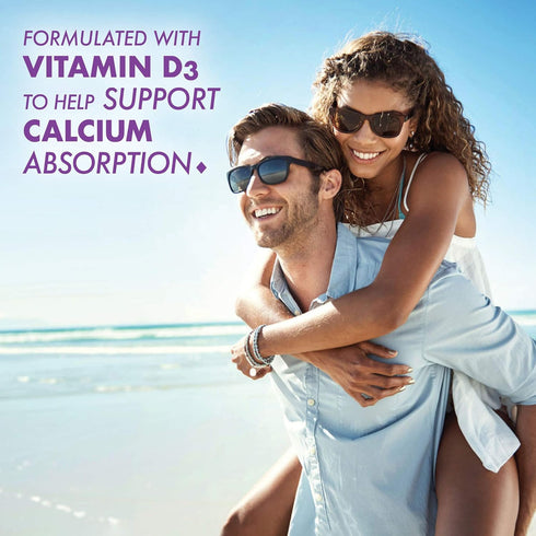 Bluebonnet Nutrition Milk-Free Calcium 1,200 mg Plus Vitamin D3 400 IU - High Potency Supplement for Strong Healthy