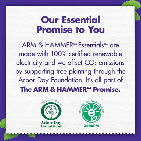 HAMMER Toothpaste-4 Pack 4.3oz 100% ARM & Essentials Whiten & Strengthen Fluoride of Tubes, Fresh Mint- Natural Baking