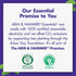 HAMMER Toothpaste-4 Pack 4.3oz 100% ARM & Essentials Whiten & Strengthen Fluoride of Tubes, Fresh Mint- Natural Baking