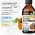 BIO KRAUTER Chaga Mushroom Extract, Tincture for Immune Support - Vegan, Alcohol & Sugar Free Drops 4 Fl.Oz.