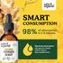 Ginger Liquid Extract - Organic Ginger Root Drops - Vegan, Alcohol Free Tincture - 2 fl oz