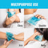 ICEWRAPS Hot & Cold Ice Packs - 3 x 5 in. Soft Gel Packs – Reusable for Injuries, Headaches, Joints, Fevers, & More (6