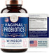 Vaginal Probiotics for Women - 19 Billion CFU Lactobacillus Salivarius for PH Balance & Digestive Health - 30 Capsules