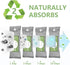 12 Pack Bamboo Air Purifying Bags, Activated Charcoal Odor Absorbers, Natural Car Air Freshener, Shoe Deodorizer