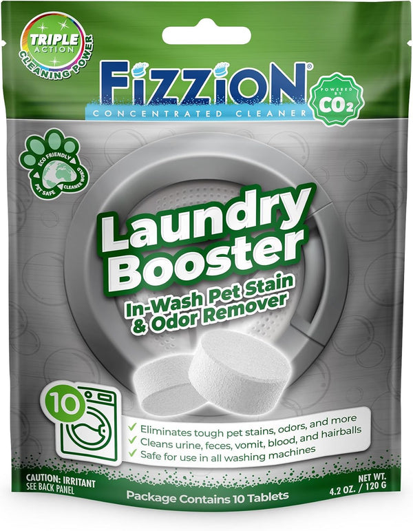 Fizzion Laundry Booster Tablets.