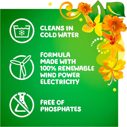 Gain + Aroma Boost Liquid Laundry Detergent, Island Fresh Scent, 154 fl oz, 107 Loads, HE Compatible