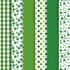 Whaline St. Patrick's Day Tissue Paper, 90 Sheet Green Plaid Shamrock Pattern for DIY Crafts, Gift Bag Packing