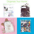 1 Gallon Freezer Bags, 100 Count Resealable Extra Strong and Leak Proof Bags with Double Zipper for Berries and Food