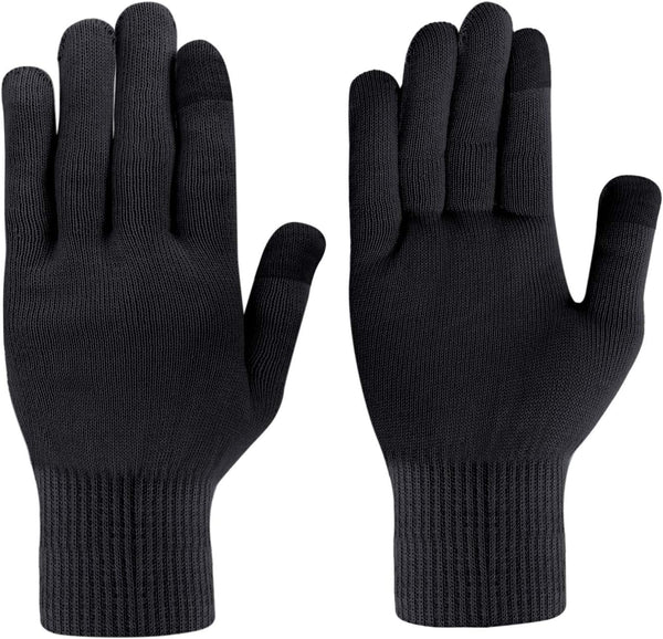 MIG4U Moisturizing Beauty Gloves Touch Screen Overnight Sleeping Glove for Men SPA, XL Black