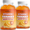 NEW AGE Vitamin C Gummies - Orange Vitamin C Gummy for Healthy Immune System, Vegetarian, Gluten-Free (120 Gummies)