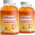NEW AGE Vitamin C Gummies - Orange Vitamin C Gummy for Healthy Immune System, Vegetarian, Gluten-Free (120 Gummies)