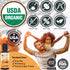 Organic Liquid Vitamin D Drops for Kids & Adults, Sugar Free, 1,000 IU/Drop in Coconut MCT Oil, Great Taste