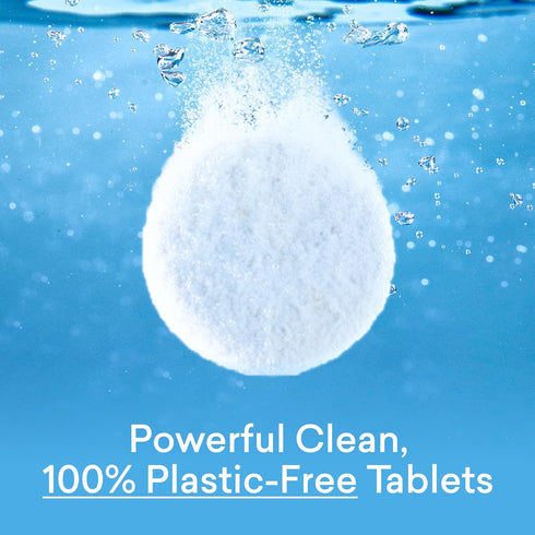 Set, 60 Count BLUELAND Laundry Detergent Tablets, Starter Spring Bloom Scent, with Tin, Plastic-Free Eco-Friendly Pods
