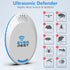 Ultrasonic Pest Repellent Control 2025, 2-Pack Plug in Home Insect Repeller for Indoor and Outdoor
