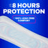 Always Ultra Thin Feminine Pads, Size 2, Long Super Absorbency, Unscented, 40 Count x 3 Pack (120 Count)