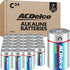Powermax ACDelco 24-Count C Batteries, Maximum Power Super Alkaline Battery for Home and