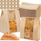 Sublaga 40 Pcs Bread Bags for Homemade Bread With Window Sourdough, 13.78x8.27x3.54 in,