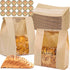 Sublaga 40 Pcs Bread Bags for Homemade Bread With Window Sourdough, 13.78x8.27x3.54 in,