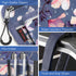 FINPAC Cup Holder Side Organizer Bag for Wheelchairs (Blooming Hibiscus)