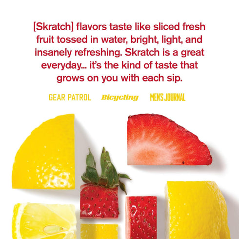Skratch Labs Hydration Powder, Sport Drink Mix, Electrolytes Powder for Exercise, Endurance, Performance, Strawberry