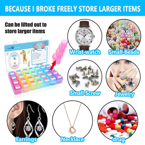 Tooth Fairy Box, Keepsake Tooth Holders for Kids, Tooth Container Box Gift, 2 PCS for Storing Baby's Lost Teeth