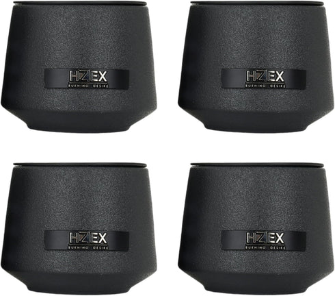 HZEX Aromatherapy Scented Masculine Candles for Men, Long-Lasting Soy Wax Wooden Wick,