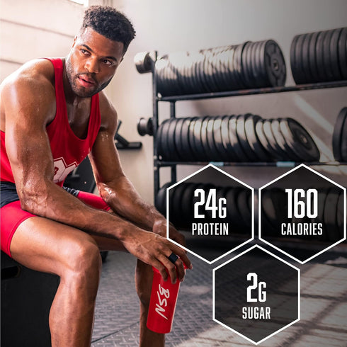 BSN SYNTHA-6 Edge Protein Powder - Hydrolyzed Whey, Low Sugar, 24g Protein, Cookies N Cream, 28 Servings