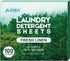 AIDEA Laundry Detergent Sheets, Fresh Scent, 50 Sheets, 100 Loads, Lightweight & Easy To Use for Travel, No Plastic Jug