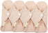 TOPPERFUN 4PCS Reusable Cotton Menstrual Pads Women Sanitary Nursing Pads Washable Soft Breathable