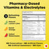 Banana Bag Oral Solution - Hydration Recovery Formula - Electrolyte & Vitamin Powder Drink Mix - Natural Lemon Lime -
