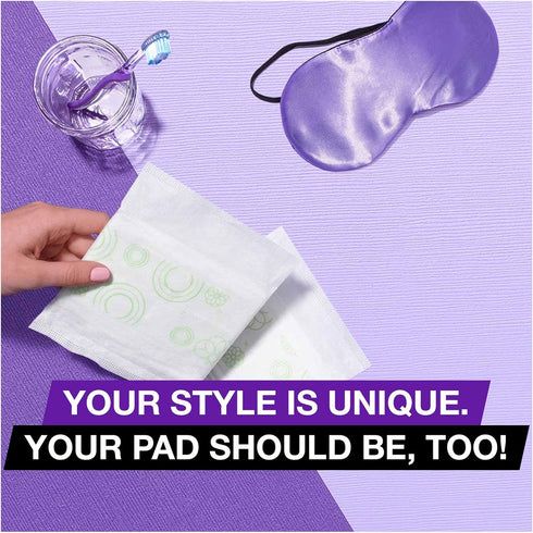 Kotex Natural Balance Overnight Maxi Pads for Ultimate Comfort