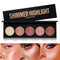 Highlighter Powder Palette, Makeup Palette for Facial Bronzers Illuminator, Waterproof Long Lasting (5 Color, 1 Count)