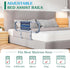 TerseFit 350lbs Adjustable Bed Rails for Elderly Adults Safety; Bedrails for Seniors; Bedside Handrails Stand Assist