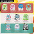 NATURAL Korean Sheet Mask (10 pcs set) made with Premium Tencel, Hydrating Face Masks for Women, Teen, Girls, Mens,
