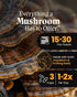 Immune, 90 Mushroom Wellness Turkey Tail Blend with Reishi: Organic Turkey Tail & Reishi Mushroom Capsules, Mushroom