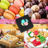 Chinco 30 Pcs Kraft Paper Box with Clear Window - Homemade Soap Boxes for Bakery Cookies, Gift Packaging, Black