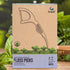 Natural Dental Floss Picks, 300 Count - Plant Based, PETA Approved Vegan, Eco-Friendly Twin Floss (Mint)