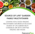 Natures Plus Source of Life Garden Certified Organic Family Chewable Multivitamin - 60 Vegan Chewables, Mixed Berry