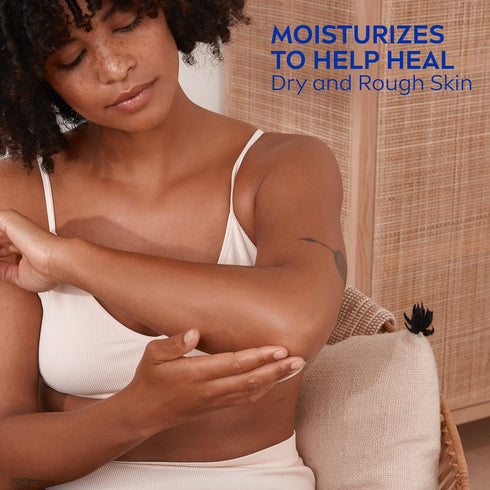 NIVEA Intense Healing Body Lotion 16.9 Fl Oz Pump Bottle for Dry Skin, 72-Hour Moisturizing with Deep Nourishing Serum