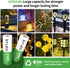 Kruta Rechargeable AA Batteries 12-Pack 1600mah 1.2V NiMH High Capacity Double AA Solar Batteries for for Garden Landscaping Outdoor Solar Lights, String Lights, Pathway Lights - Precharged