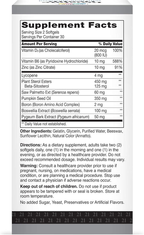 21st Century Prostate Health, 60 Count