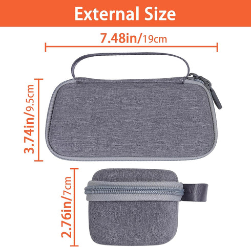 Aenllosi Hard Carrying Case for Withings BPM Connect Wi-Fi Smart Blood Pressure Monitor (Case Only)